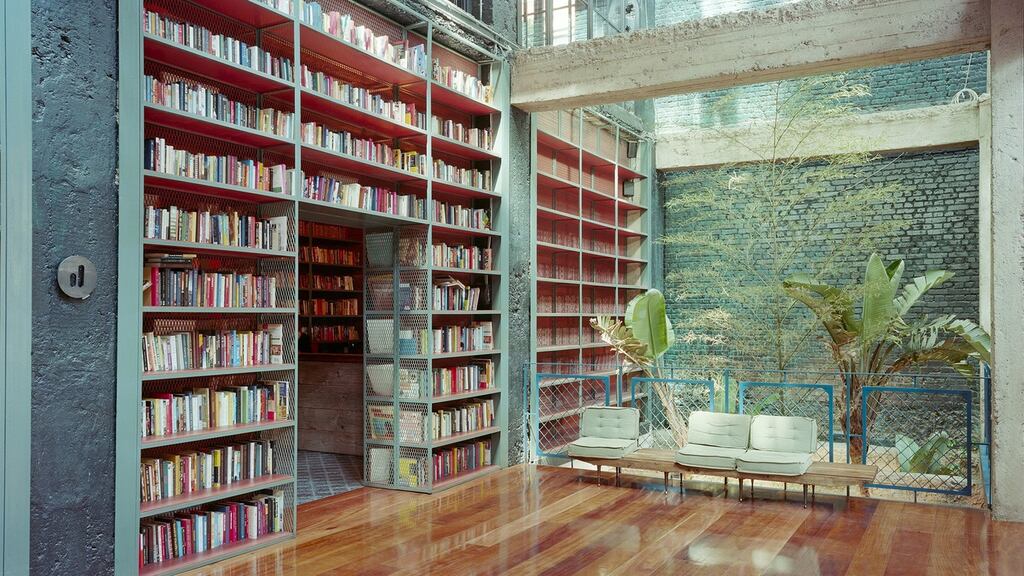 The Stamba Hotel in Tbilisi, Georgia is set in a former publishing house.