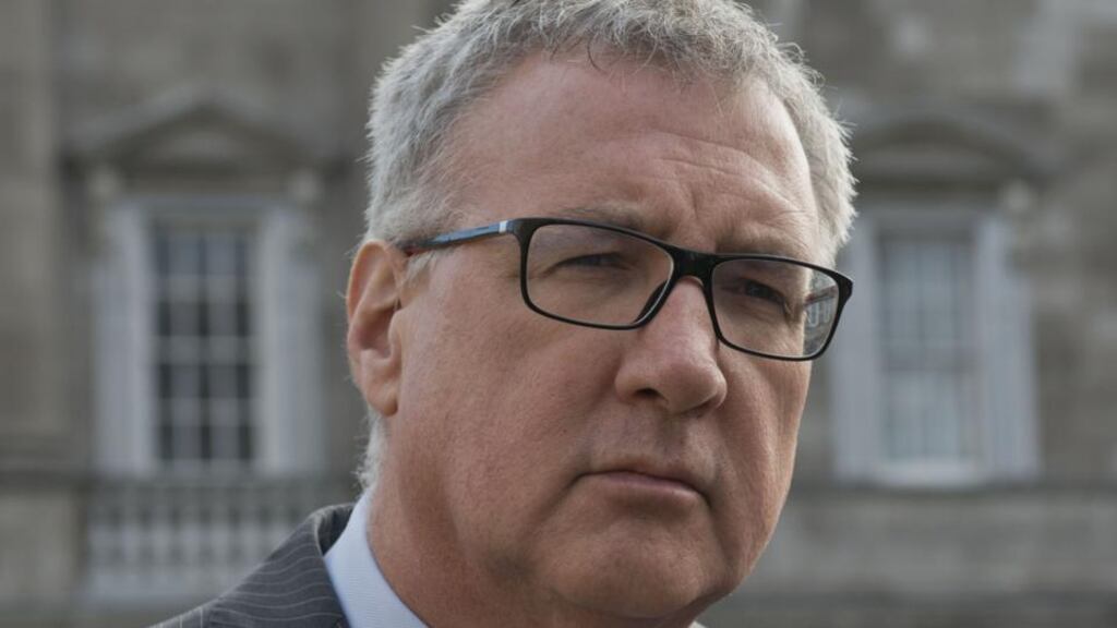 Prof John Crown outside Leinster House. File photograph: Brenda Fitzsimons/The Irish Times