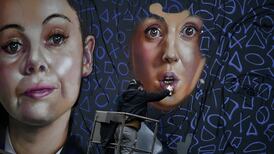 Derry Girls mural painted in city ahead of second series