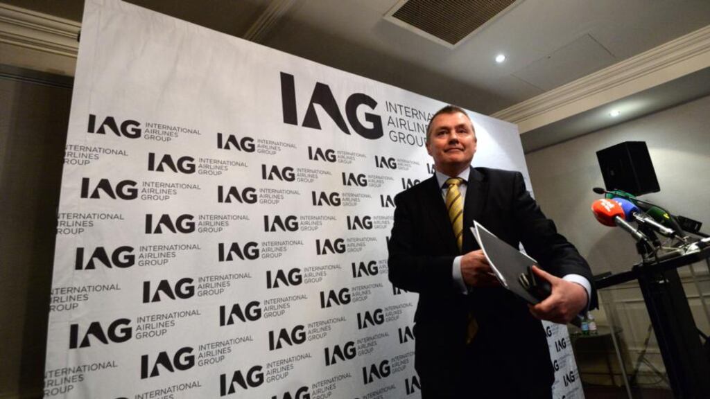 Close attention will be paid to how IAG chief executive Willie Walsh puts new structures in place. Photograph: Dara Mac Dónaill