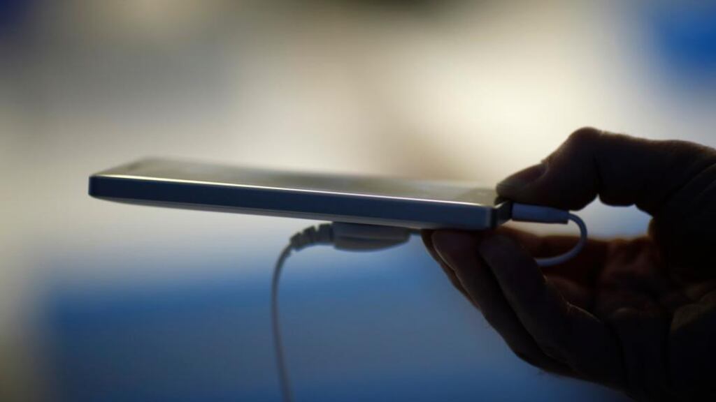 Smartphones and smart sensors combine to make cities more efficient. Photograph: Simon Dawson/Bloomberg