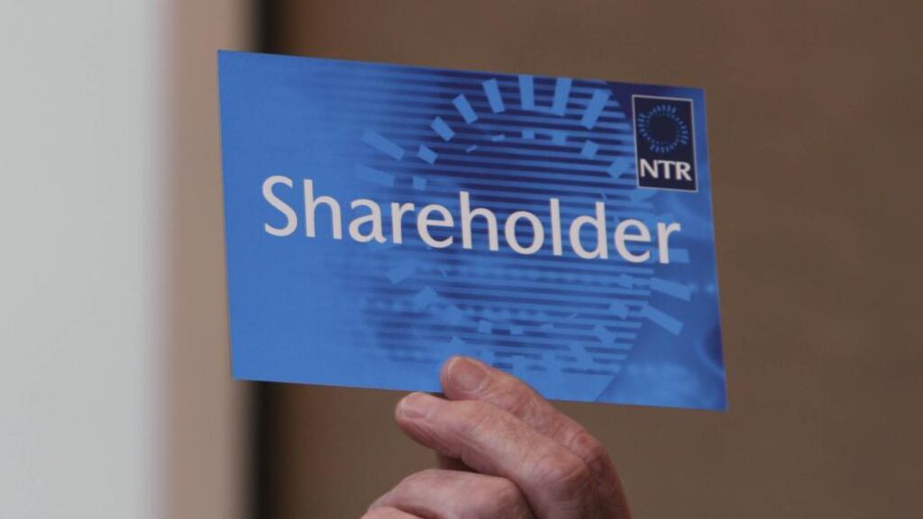 Shareholders in NTR are set to share a €100 milllion payout. Photograph: Colm Mahady/Fennells