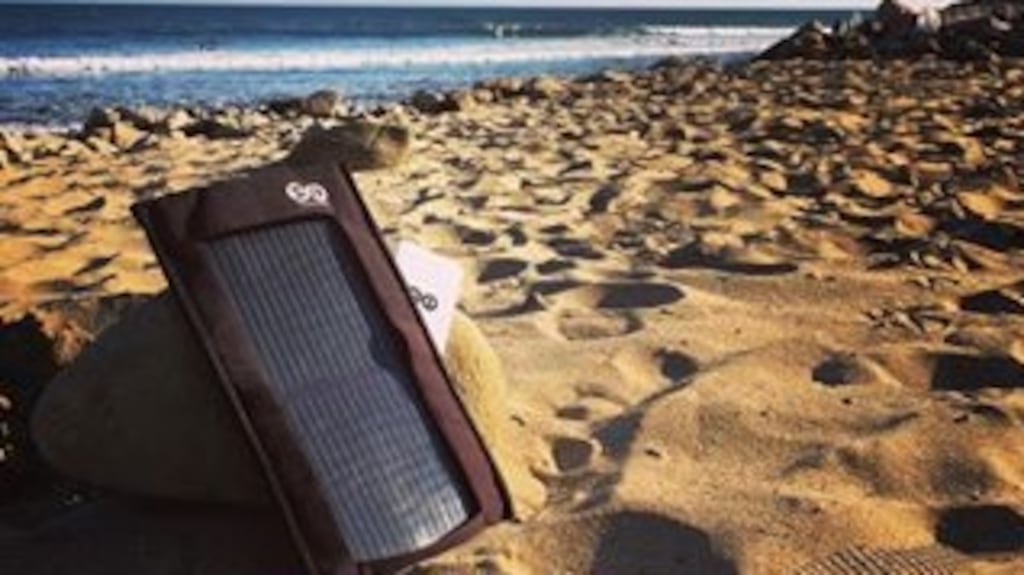 EvolutionWear’s RapidSol claims to be the fastest solar charger in the world