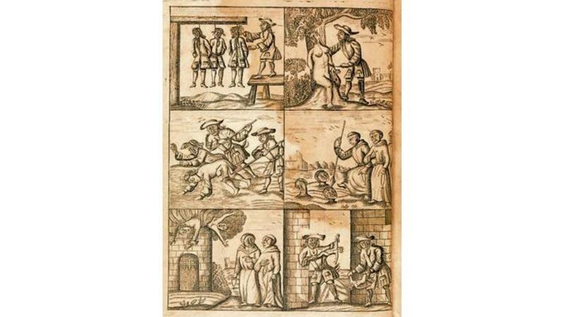 Images of the uprising by John Temple in 1724. main photograph: aidan crawley