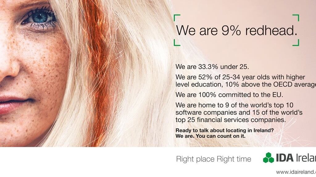 The first of the IDA’s new print advertisements.