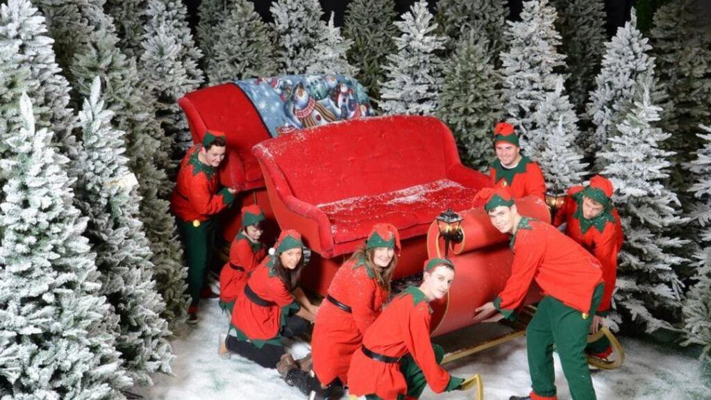 Santa is looking for 100 elves to help him at Rathwood this Christmas.