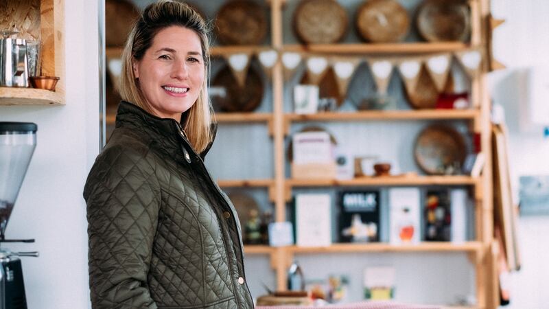 Teresa Roche, who makes Coolfin for Kylemore Farmhouse Cheese.