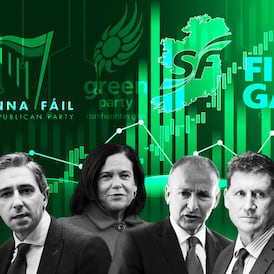 Irish Times poll: Sinn Féin slide continues with five-point fall as party neck and neck with Fine Gael