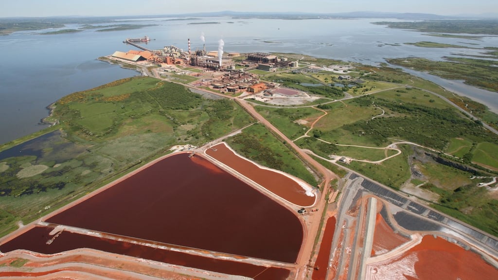 Aughinish Alumina on the Shannon estuary near Askeaton, Co Limerick. Photograph Liam Burke, Press 22