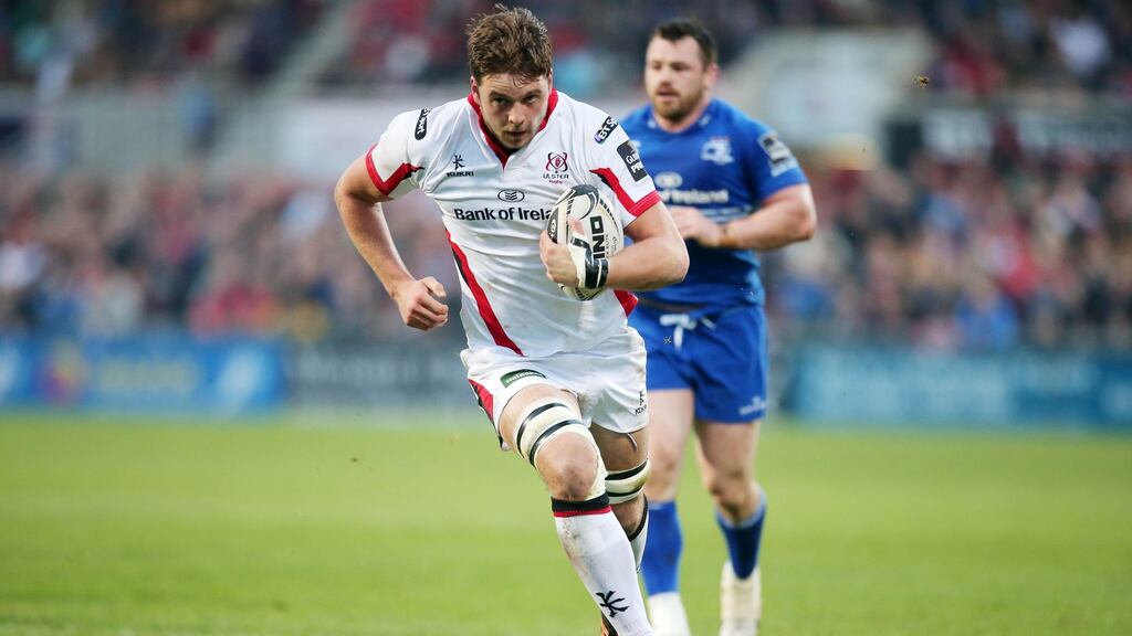 Iain Henderson has been out of action with a hand injury that he picked up at the Rugby World Cup. Photograph: Darren Kidd/INPHO