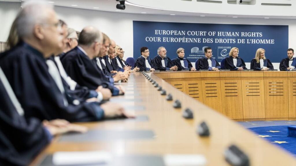 European Court of Human Rights: a committee of three judges dismissed the case of Mills v Ireland. Photograph: Jean-François Badias/EPA