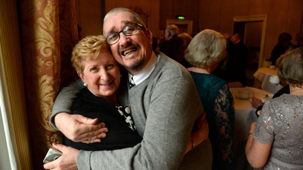 Brigid Redmond, from Walkinstown, Dublin 12, has cared for her son Dermot who has special needs for more than 50 years. Photograph: The Irish Times