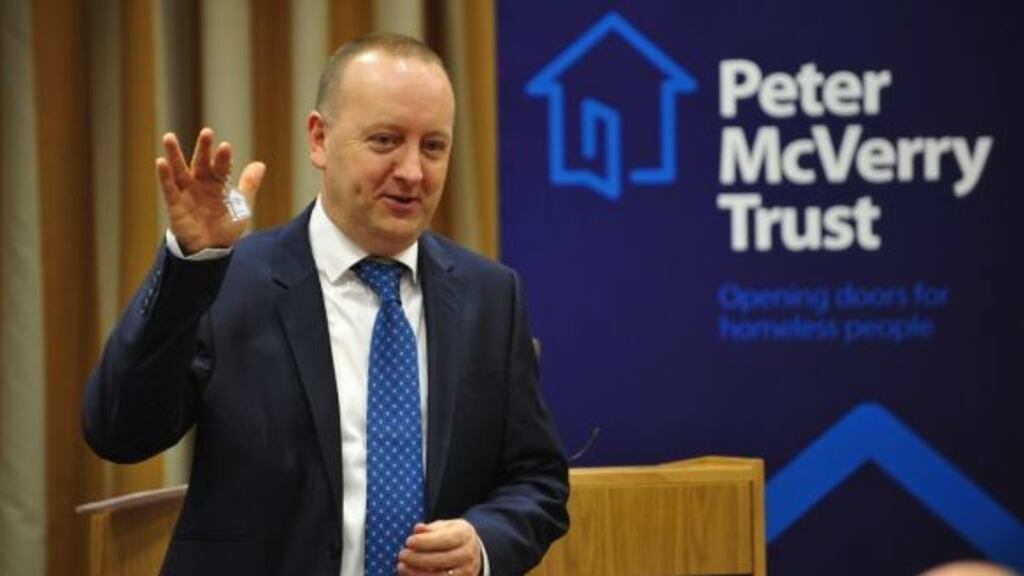 Peter McVerry Trust chief executive Pat Doyle said taking on the properties would allow it to deliver an “even more ambitious social housing programme” in the coming years. Photograph: Aidan Crawley