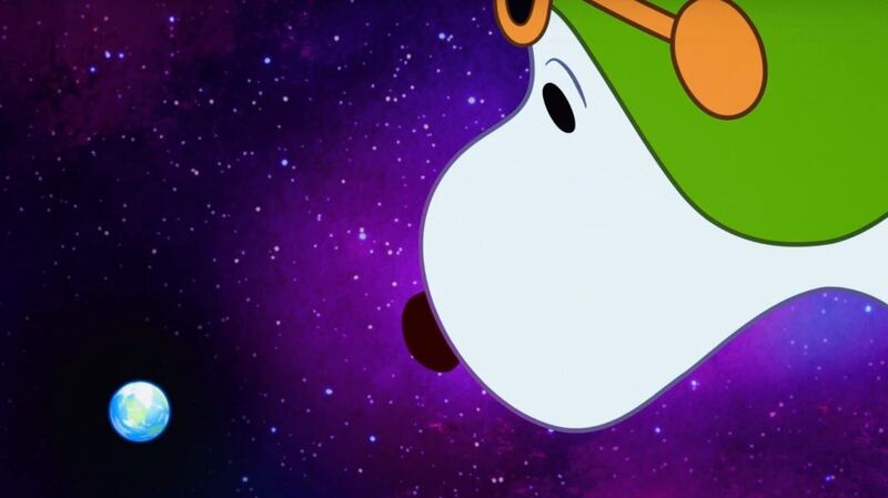 Good grief! It’s Snoopy in Space