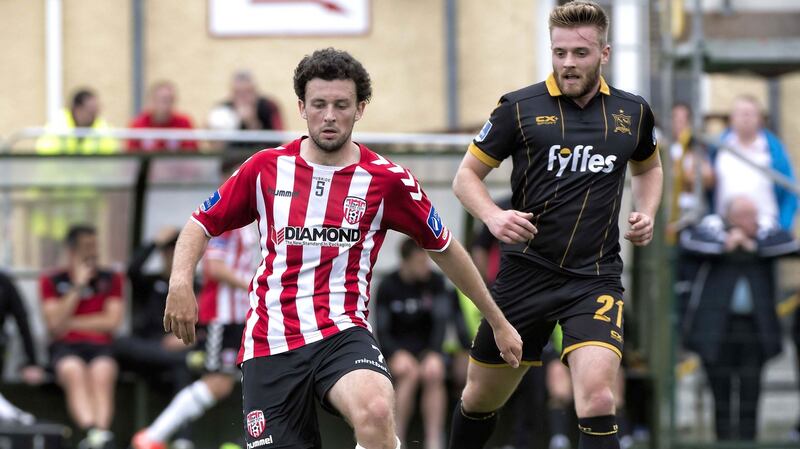 Barry McNamee has returned to Derry City after a season at Cork. Photo: Evan Logan/Inpho