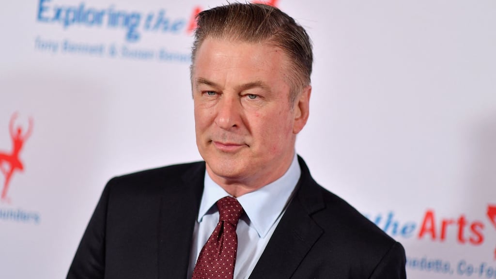 US actor Alec Baldwin:  A search warrant was issued for his phone in connection with a live round being fired from a gun on set that killed Halyna Hutchins. Photograph: Angela Weiss