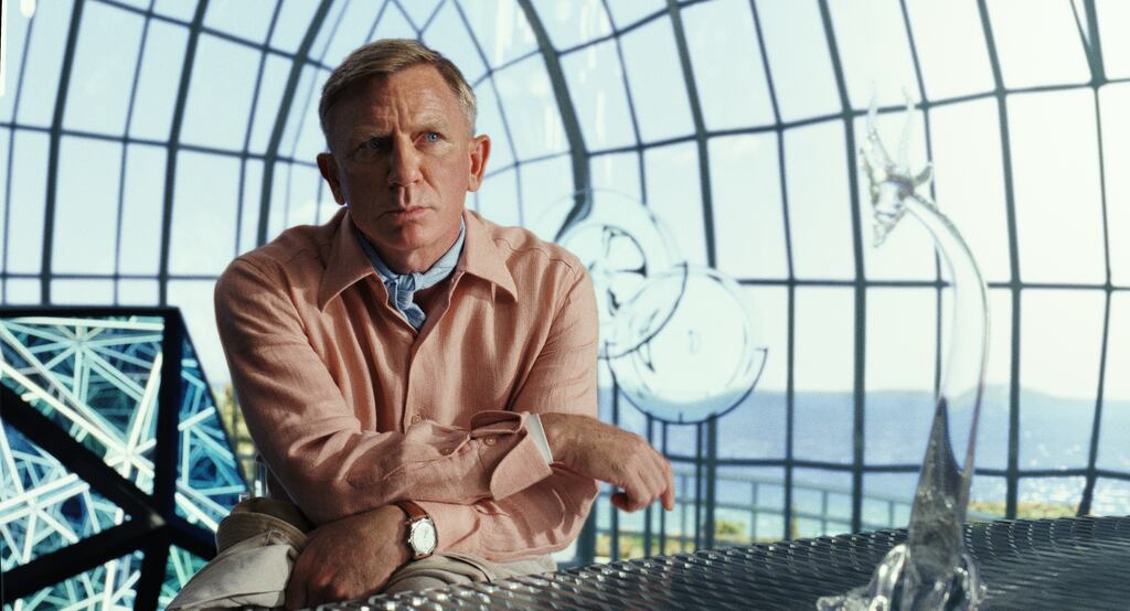 Daniel Craig in Glass Onion: A Knives Out Mystery. Photograph: PA Photo/Netflix/John Wilson