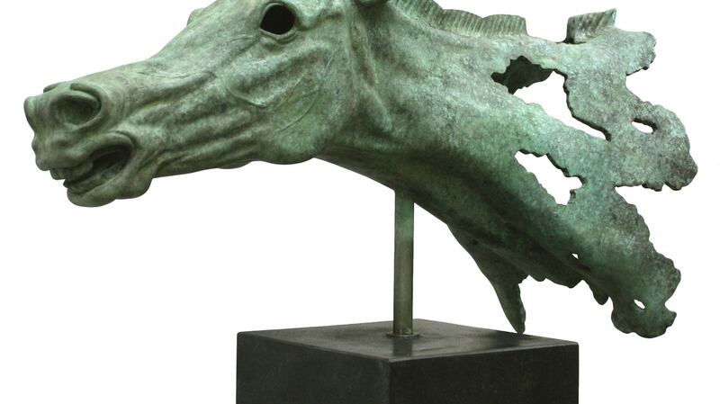Rory Breslin: “Artemision Horse Study” in bronze, €4,000-€6,000