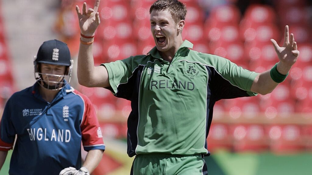 Boyd Rankin returns to the Ireland squad after recovering from a broken leg. Photograph: Reuters.