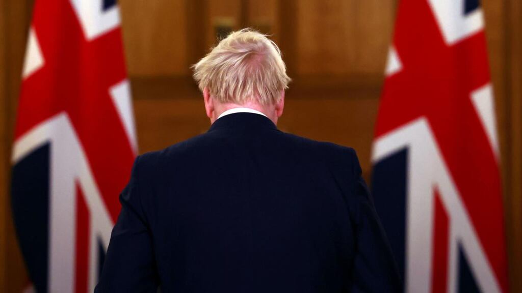 The Northern Ireland Affairs Committee has described the proposals as ‘unilateral and unhelpful’. Above, Boris Johnson. Photograph: Henry Nicholls/PA Wire