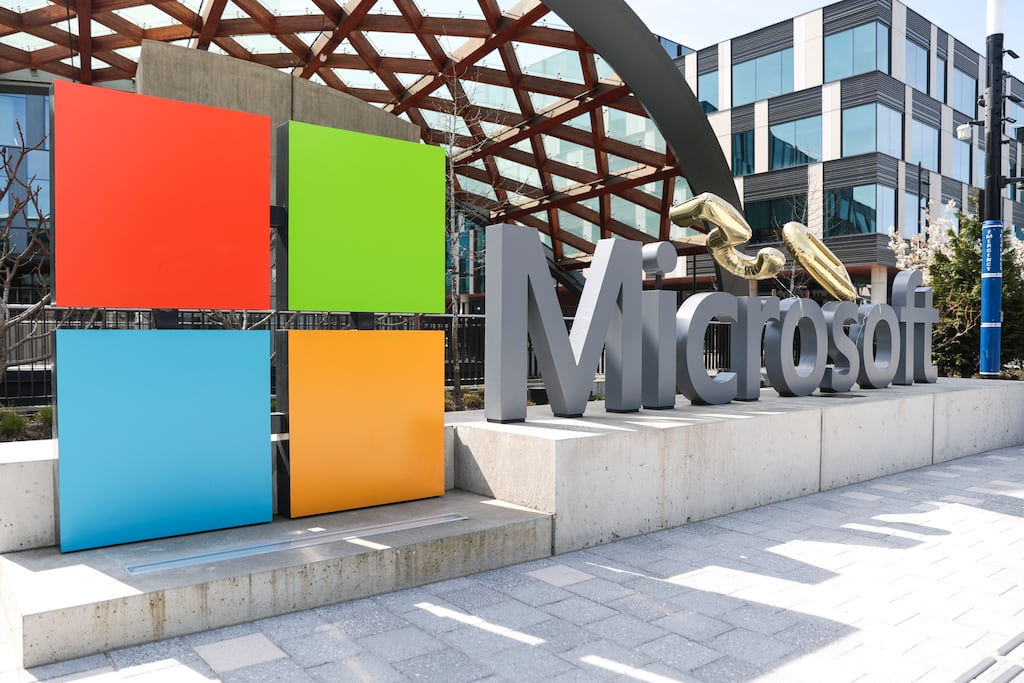 Microsoft's server software was targetted in a major attack over the weekend. Photograph: Jason Redmond/AP