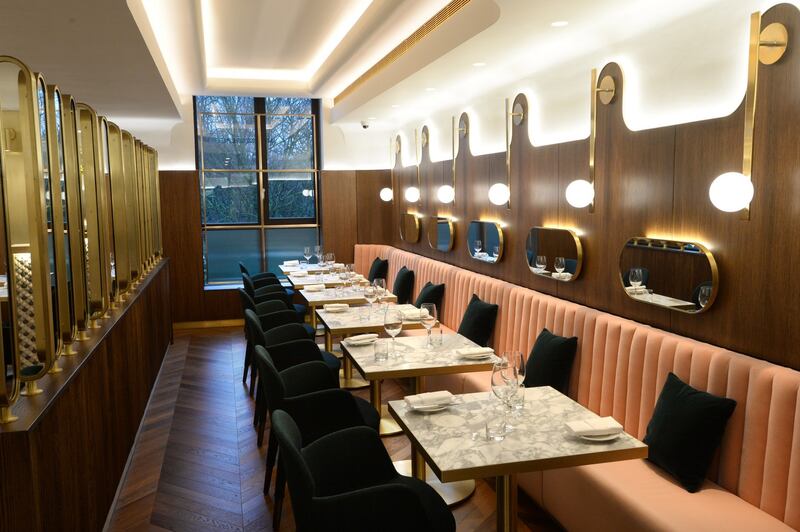 Glovers Alley: Andy McFadden’s restaurant is in what used to Thornton’s, at the Fitzwilliam Hotel in Dublin. Photograph: Dara Mac Dónaill