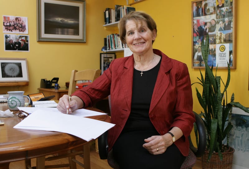 Sr Stan died on Monday morning after a short time at the St Francis Hospice, Blanchardstown. Photograph: Gareth Chaney Collins