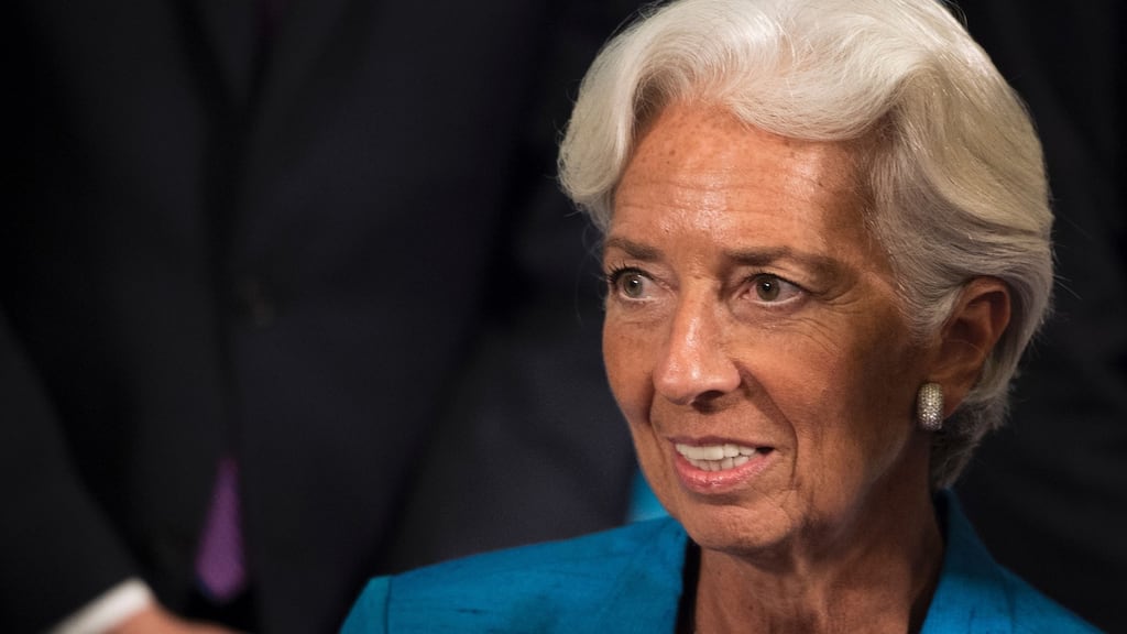 International Monetary Fund managing director Christine Lagarde. Photograph: Fred Dufour/AFP/Getty Images