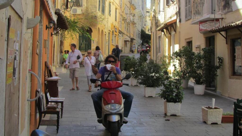 Corfu town: a cosmopolitan city when Athens was still a village.