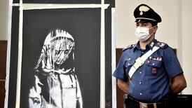 France arrests six over stolen Banksy artwork