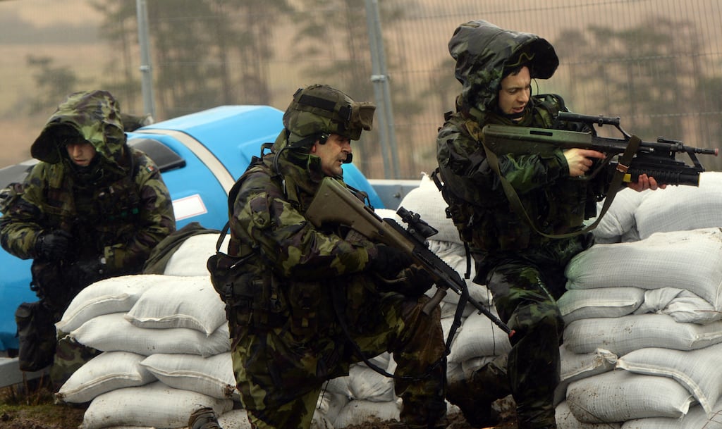 Over the last year the Department of Defence has received various proposals, catalogues and brochures from arms companies advertising their wares. Photograph: Cyril Byrne