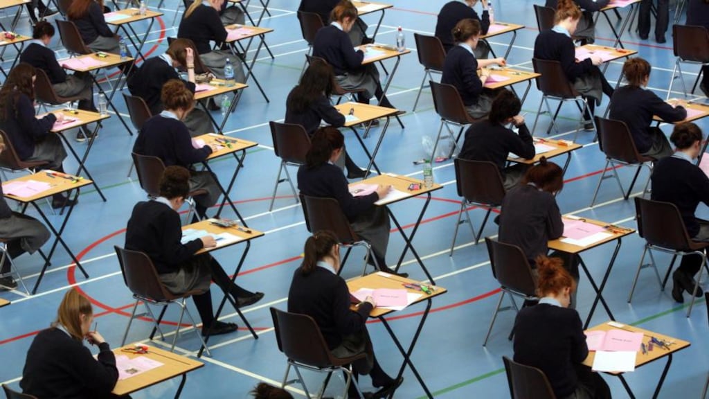 The ESRI (Economic and Social Research Institute) report highlights the importance of creating “a culture of high expectations” in all schools, as well as a “whole-school approach to guidance”. Photographer: Dara Mac Dónaill