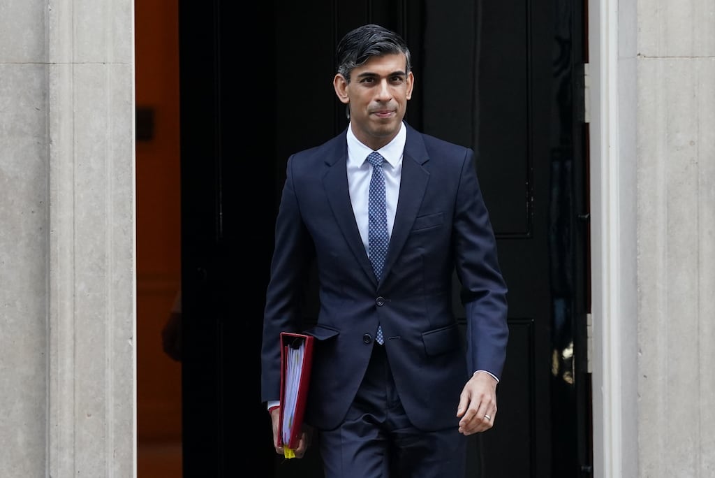 British prime minister Rishi Sunak has been urged to drop proposed legislation for dealing with the legacy of the Troubles in Northern Ireland. Photograph: Stefan Rousseau/PA