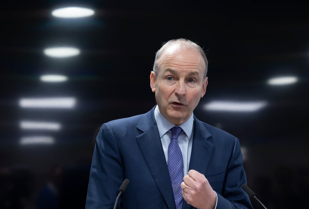 Tánaiste Micheál Martin has said that the UN General Assembly will consider Palestinian membership of the body this Friday with Ireland due to vote in favour. Photograph: Sam Boal/Collins Photos