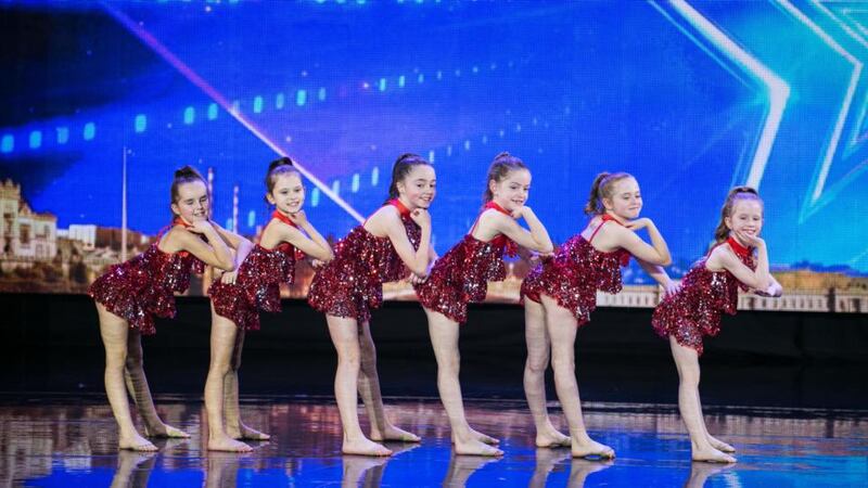 The Minis, a dance group from Firhouse’s Steptacular Performing Arts School