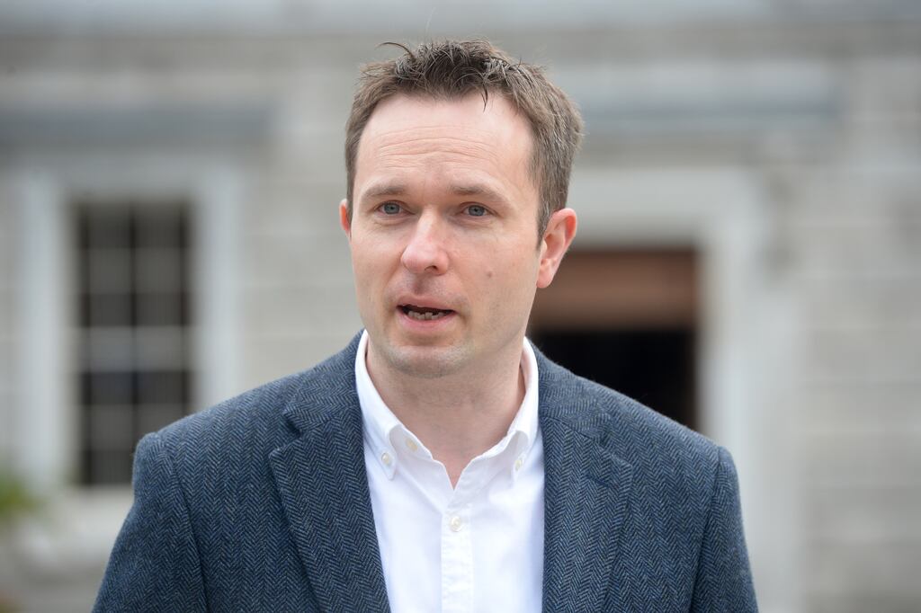 Social Democrats TD Cian O'Callaghan. Photograph: Dara MacDonaill