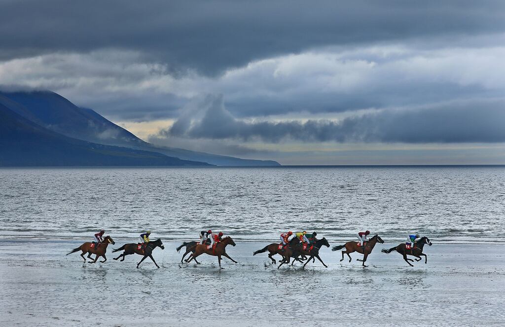 Glenbeigh Racing Festival on Rossbeigh Beach, Co Kerry in 2021. Photograph: Valerie O'Sullivan
