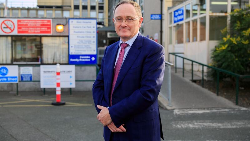 Prof Michael O’Connell, master of the Coombe Women & Infants University Hospital on Cork Street, Dublin. Photograph: Gareth Chaney/Collins