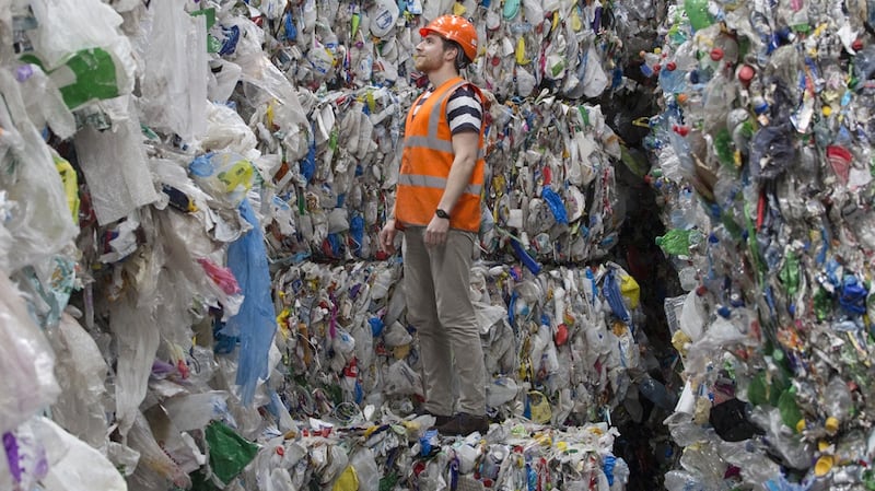 Arno Fricke, a PhD student in the school of microbiology and environmental research institute, discussed the “Newtrients project” at UCC. Photograph: Clare Keogh