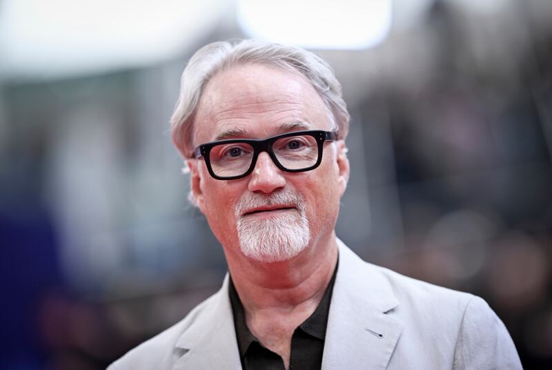 David Fincher: 'If you’re talking about really heinous violence it’s always good to have a little bit of humour in there.' Photograph: Gareth Cattermole/Getty