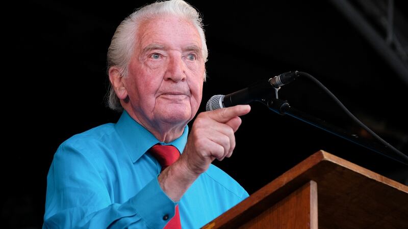 Labour MP Dennis Skinner, “the beast of Bolsover”, was first elected  in 1970. Photograph:  Ian Forsyth/Getty Images