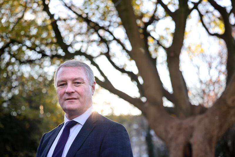 Martin Kenny said creating a transport police unit would be one of Sinn Féin's "first priorities in the first year of government". Photograph: Dara Mac Dónaill