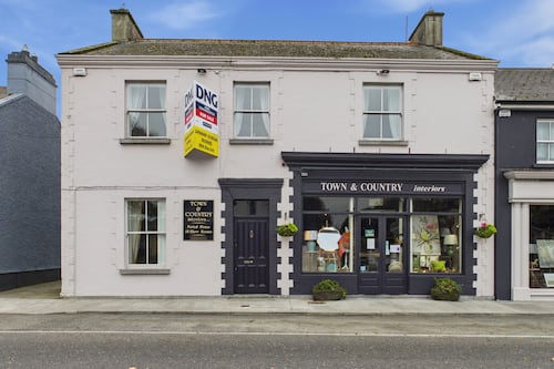 Landmark home and shop in heritage town for €595,000