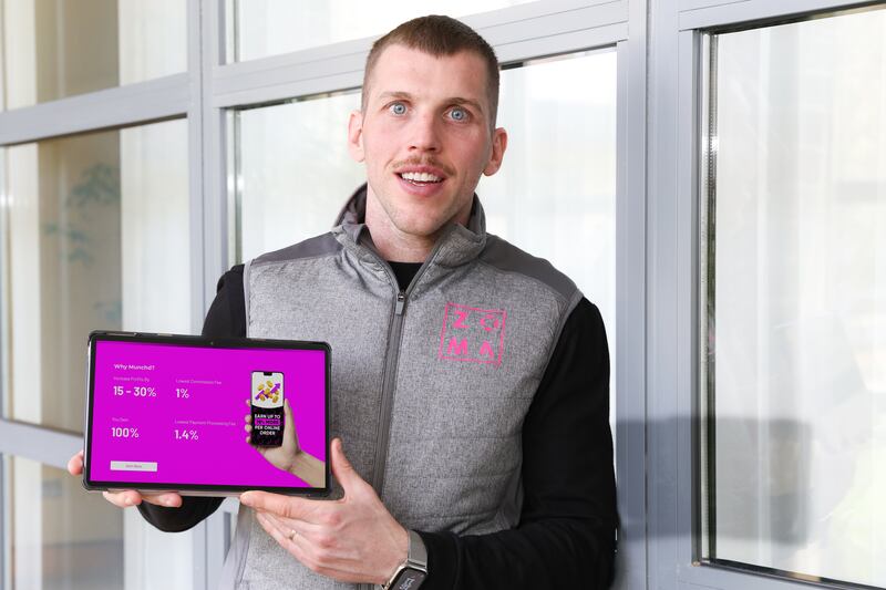 David Kieran of Zoma, representing LEO Louth. Photograph: Martina Regan