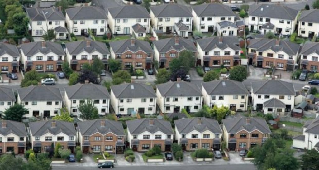 Tens of thousands of people will be stuck not being able to afford their own homes or access social housing if current policies continue, a housing expert has said. Photograph: Frank Miller/The Irish Times