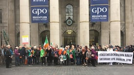 Further anti-lockdown protest held in Dublin city centre