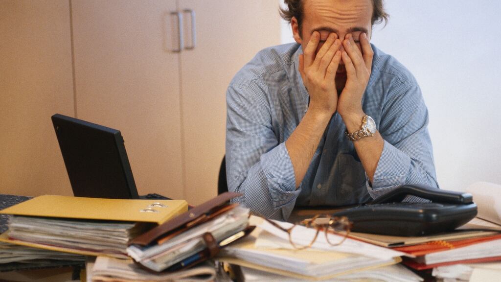 Iti s important to confront the downside of inaction. Force yourself to think about the pros and cons of not doing a given task. Photograph: Gettystock