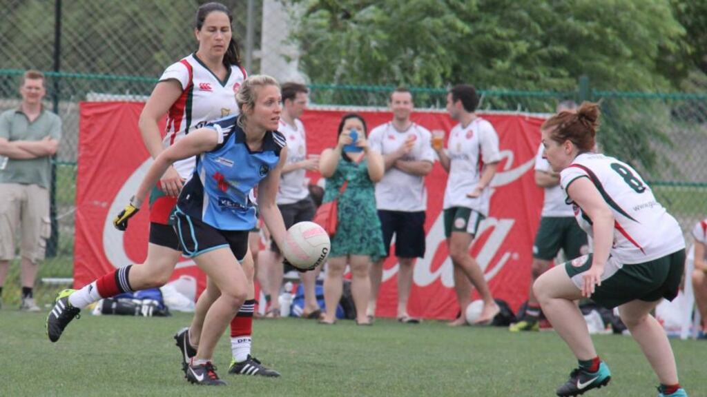 Marie Claire Murphy: “I play a running game, I run and run, and try and fill space.”