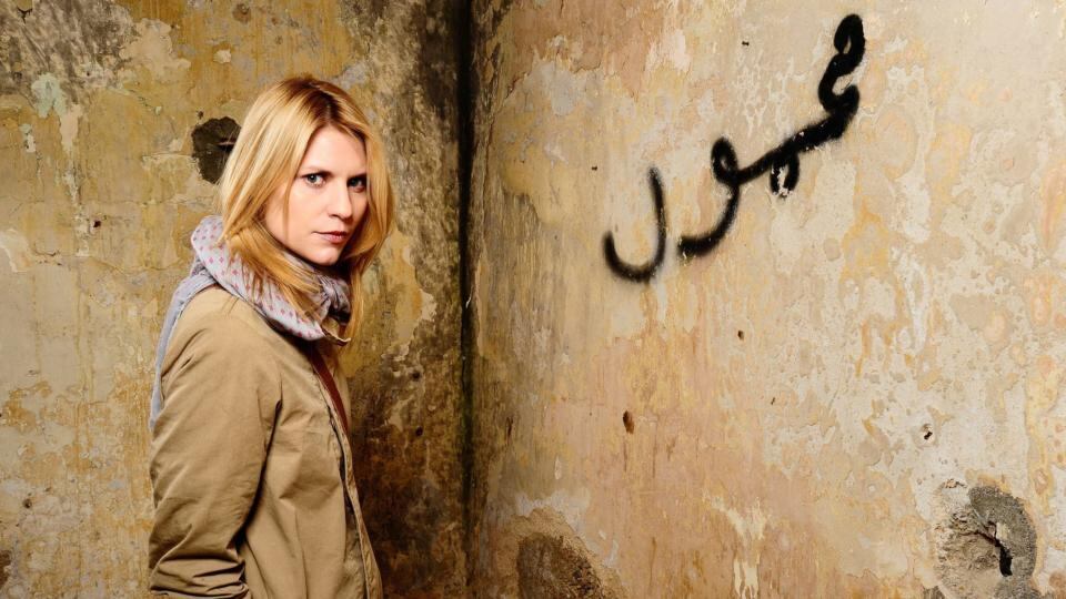 No more heroes: Claire Danes as Carrie Mathison in Homeland. Photograph: Showtime