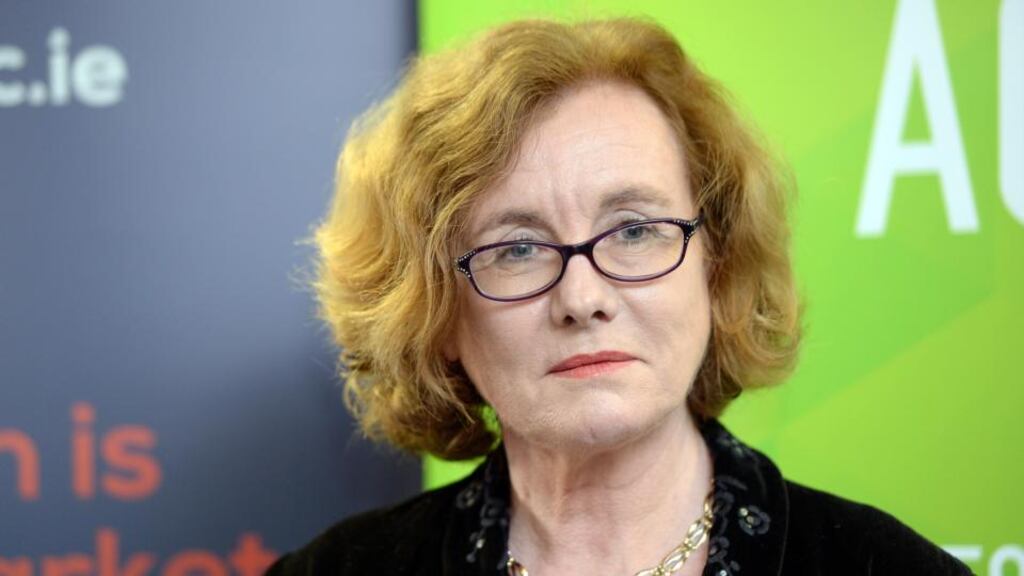 CCPC chairwoman Isolde Goggin said the secretive nature of some criminal acts investigated by it suggest its investigations would be bolstered by additional surveillance powers. Photograph: Eric Luke